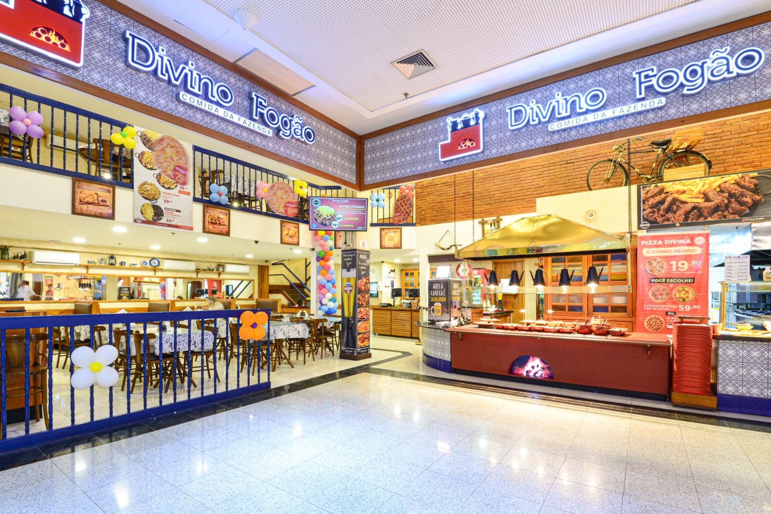 Divino Fogão — restaurante em shopping